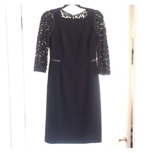 Lafayette 148 Black shift dress